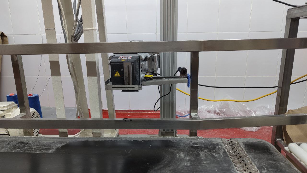 Маркировка даты на упаковку сухого молока для Слуцкого сыродельного комбината