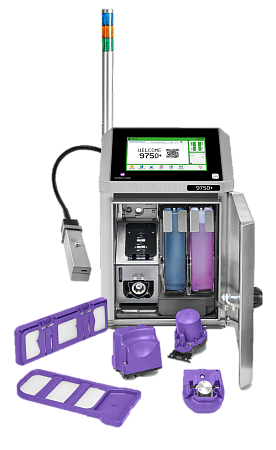 Каплеструйный мелкосимвольный принтер-маркиратор Markem-Imaje 9750 PLUS