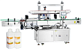 Этикетировочный комплекс для квадратных бутылок (с конвейером)