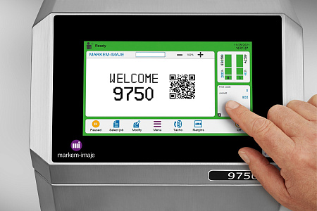Каплеструйный мелкосимвольный принтер-маркиратор Markem-Imaje 9750