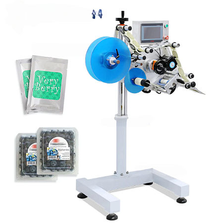 Этикетировочный комплекс для плоских поверхностей (с конвейером)